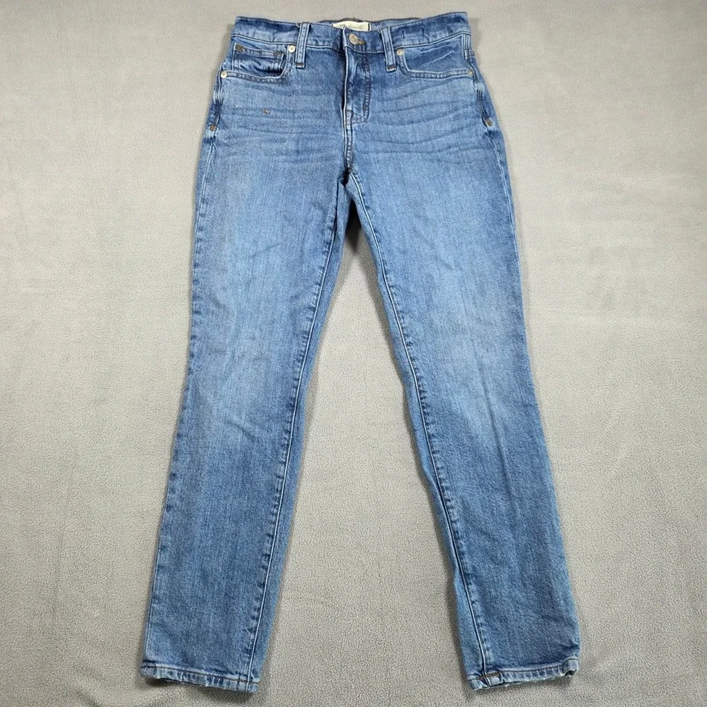 Madewell Jeans Women 25 Blue Skinny 9